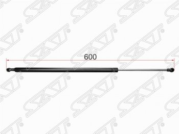 Упор крышки багажника E11 SAT (L600 mm) Nissan Note  1 (2004-2013) E11 дорестайлинг, E11 рестайлинг