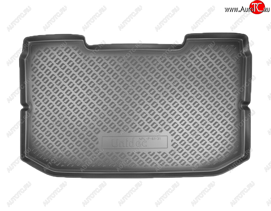 1 339 р. Коврик в багажник Norplast Unidec  Nissan Note  1 (2004-2008) E11 дорестайлинг (Цвет: черный)  с доставкой в г. Кемерово