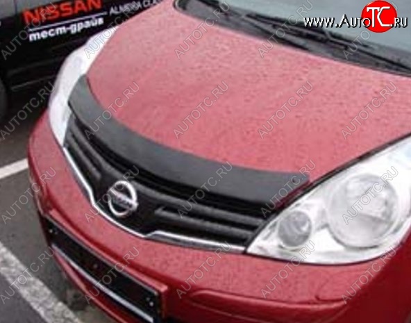 959 р. Дефлектор капота NovLine-Autofamily (рестайлинг) Nissan Note 1 E11 дорестайлинг (2004-2008)  с доставкой в г. Кемерово