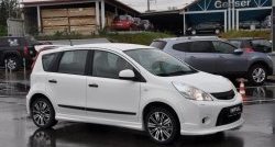 9 649 р. Решётка радиатора Impul Nissan Note 1 E11 рестайлинг (2008-2013) (Неокрашенная)  с доставкой в г. Кемерово. Увеличить фотографию 9