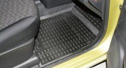 2 589 р. Коврики в салон Element 4 шт. (полиуретан) Nissan Note 1 E11 дорестайлинг (2004-2008)  с доставкой в г. Кемерово. Увеличить фотографию 2