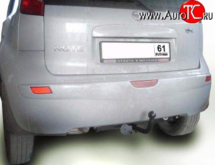 155 999 р. Фаркоп Лидер Плюс Nissan Note 1 E11 дорестайлинг (2004-2008) (Без электропакета)  с доставкой в г. Кемерово