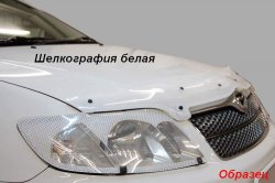 2 799 р. Дефлектор капота CA-Plastik Nissan NV200 Euro (2009-2025) (Classic черный, Без надписи)  с доставкой в г. Кемерово. Увеличить фотографию 5
