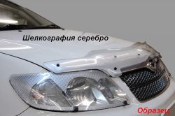 2 799 р. Дефлектор капота CA-Plastik Nissan NV200 Euro (2009-2025) (Classic черный, Без надписи)  с доставкой в г. Кемерово. Увеличить фотографию 7