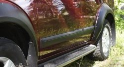 3 299 р. Молдинги дверей RA (узкие, комплект) Nissan Pathfinder R51 дорестайлинг (2004-2007) (Поверхность глянец (под окраску), Неокрашенные)  с доставкой в г. Кемерово. Увеличить фотографию 5