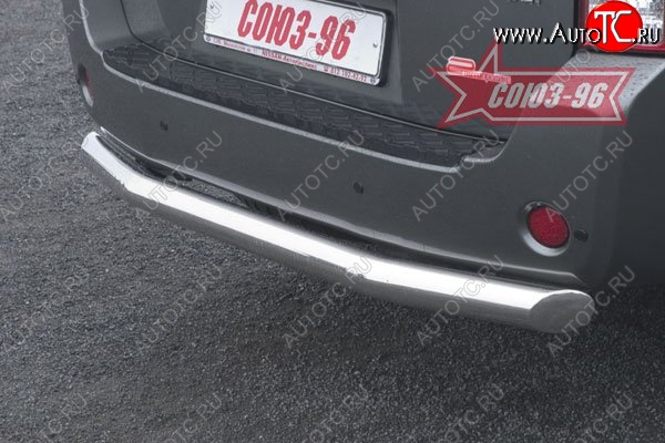 16 334 р. Защита заднего бампера Souz-96 (d76) Nissan Pathfinder R51 дорестайлинг (2004-2007)  с доставкой в г. Кемерово