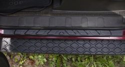 1 769 р. Накладки порожков салона RA Nissan Pathfinder R51 рестайлинг (2009-2014) (Комплект (4 шт.))  с доставкой в г. Кемерово. Увеличить фотографию 2