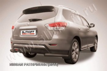 Уголки d76 Nissan Pathfinder  R52 (2012-2017) дорестайлинг