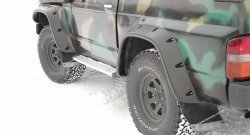 Расширители арок RA (комплект, 10 см) Nissan Patrol  4 (1987-1997) Y60 (Поверхность шагрень)