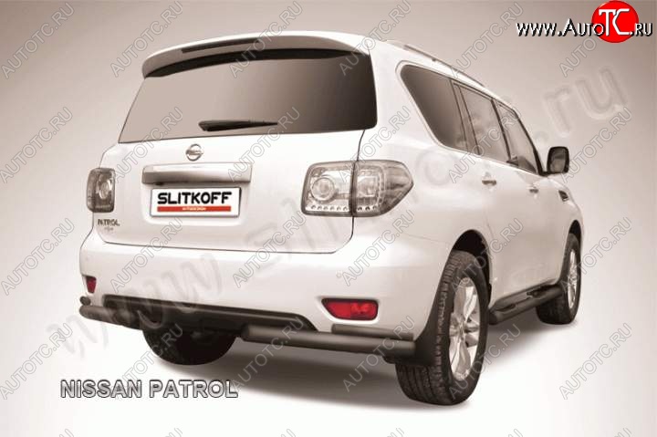 14 999 р. Уголки d76+d42 двойные  Nissan Patrol  6 (2010-2014) Y62 дорестайлинг (Цвет: серебристый)  с доставкой в г. Кемерово