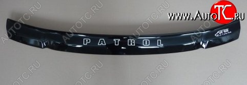 999 р. Дефлектор капота Russtal Nissan Patrol 5 Y61 дорестайлинг (1997-2001)  с доставкой в г. Кемерово