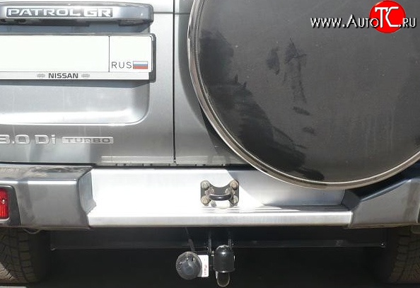 8 279 р. Фаркоп NovLine Nissan Patrol 5 Y61 дорестайлинг (1997-2001)  с доставкой в г. Кемерово