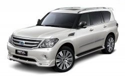 28 999 р. Молдинги (накладки на двери) Impul v2 Nissan Patrol 6 Y62 дорестайлинг (2010-2014) (Неокрашенные)  с доставкой в г. Кемерово. Увеличить фотографию 5