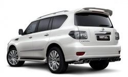 28 999 р. Молдинги (накладки на двери) Impul v2 Nissan Patrol 6 Y62 дорестайлинг (2010-2014) (Неокрашенные)  с доставкой в г. Кемерово. Увеличить фотографию 6