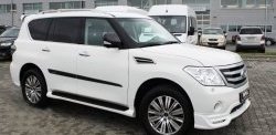 28 999 р. Молдинги (накладки на двери) Impul v2 Nissan Patrol 6 Y62 дорестайлинг (2010-2014) (Неокрашенные)  с доставкой в г. Кемерово. Увеличить фотографию 9