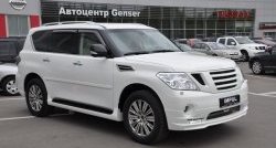 12 049 р. Молдинги (накладки на двери) Impul Nissan Patrol 6 Y62 дорестайлинг (2010-2014) (Неокрашенные)  с доставкой в г. Кемерово. Увеличить фотографию 3