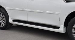 12 049 р. Молдинги (накладки на двери) Impul Nissan Patrol 6 Y62 дорестайлинг (2010-2014) (Неокрашенные)  с доставкой в г. Кемерово. Увеличить фотографию 5