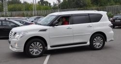 12 049 р. Молдинги (накладки на двери) Impul Nissan Patrol 6 Y62 дорестайлинг (2010-2014) (Неокрашенные)  с доставкой в г. Кемерово. Увеличить фотографию 7