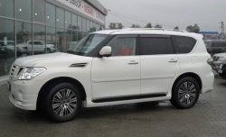 12 049 р. Молдинги (накладки на двери) Impul Nissan Patrol 6 Y62 дорестайлинг (2010-2014) (Неокрашенные)  с доставкой в г. Кемерово. Увеличить фотографию 8
