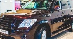 12 049 р. Молдинги (накладки на двери) Impul Nissan Patrol 6 Y62 дорестайлинг (2010-2014) (Неокрашенные)  с доставкой в г. Кемерово. Увеличить фотографию 9