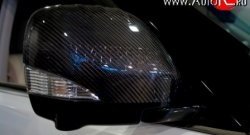 22 749 р. Накладки на зеркала Impul Nissan Patrol 6 Y62 дорестайлинг (2010-2014) (Неокрашенные)  с доставкой в г. Кемерово. Увеличить фотографию 2