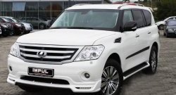 22 749 р. Накладки на зеркала Impul Nissan Patrol 6 Y62 дорестайлинг (2010-2014) (Неокрашенные)  с доставкой в г. Кемерово. Увеличить фотографию 5