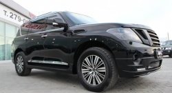 64 549 р. Накладка на передний бампер Impul Nissan Patrol 6 Y62 дорестайлинг (2010-2014) (Неокрашенная)  с доставкой в г. Кемерово. Увеличить фотографию 4