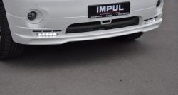 64 549 р. Накладка на передний бампер Impul Nissan Patrol 6 Y62 дорестайлинг (2010-2014) (Неокрашенная)  с доставкой в г. Кемерово. Увеличить фотографию 7
