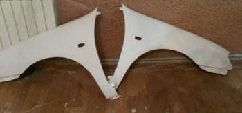 9 489 р. Переднее левое крыло (стеклопластик) Fiberplast  Nissan Primera ( 2 хэтчбэк,  2 седан,  2 универсал) (1999-2003) P11 рестайлинг, P11 рестайлинг, P11 рестайлинг  с доставкой в г. Кемерово. Увеличить фотографию 2