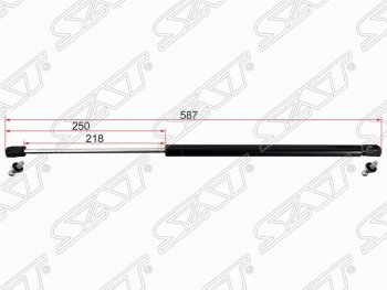Газовый упор крышки багажника SAT Nissan Presage  U30 - Primera  1 седан