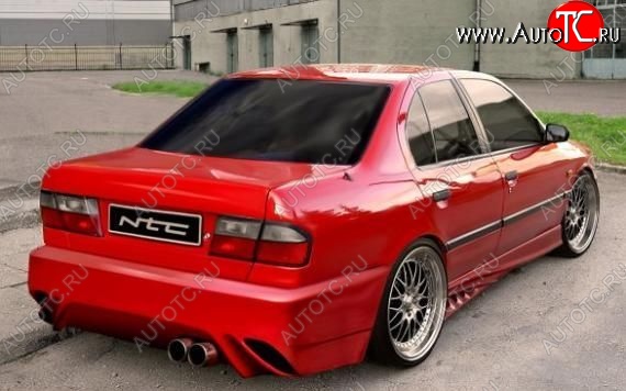 26 789 р. Задний бампер NTC Nissan Primera 1 седан P10 (1990-1995)  с доставкой в г. Кемерово
