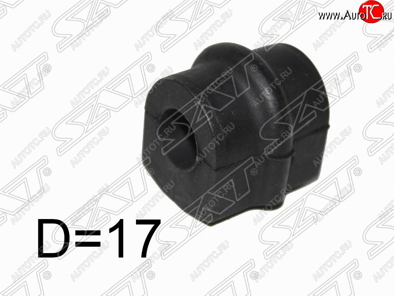 137 р. Резиновая втулка заднего стабилизатора (D=17) SAT Nissan Primera 3 универсал P12 (2002-2008)  с доставкой в г. Кемерово