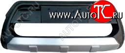 4 799 р. Накладка на передний бампер SuvStyle Nissan Qashqai 1 дорестайлинг (2007-2010) (Неокрашенная)  с доставкой в г. Кемерово
