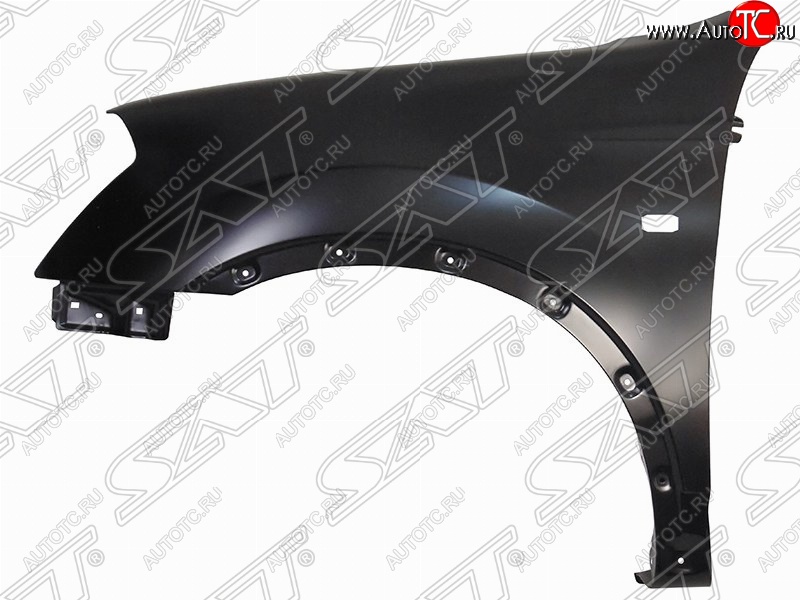 5 949 р. Левое крыло переднее SAT Nissan Qashqai 1 дорестайлинг (2007-2010) (Неокрашенное)  с доставкой в г. Кемерово
