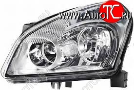 5 099 р. Фара BRIGHTROAD (с корректором, левая) Nissan Qashqai 1 дорестайлинг (2007-2010)  с доставкой в г. Кемерово