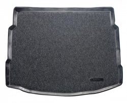 Коврик в багажник Aileron (полиуретан, покрытие Soft) Nissan Qashqai  1 (2007-2010) дорестайлинг