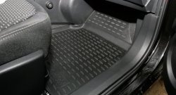 1 939 р. Коврики в салон Element 4 шт. (полиуретан) Nissan Qashqai 1 дорестайлинг (2007-2010)  с доставкой в г. Кемерово. Увеличить фотографию 2