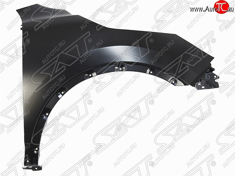 5 899 р. Правое крыло переднее SAT Nissan Qashqai 2 J11 дорестайлинг (2013-2019) (Неокрашенное)  с доставкой в г. Кемерово