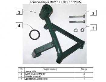 16 499 р. Замок КПП FORTUS (AT+)  Nissan Qashqai  2 - X-trail  3 T32  с доставкой в г. Кемерово. Увеличить фотографию 3