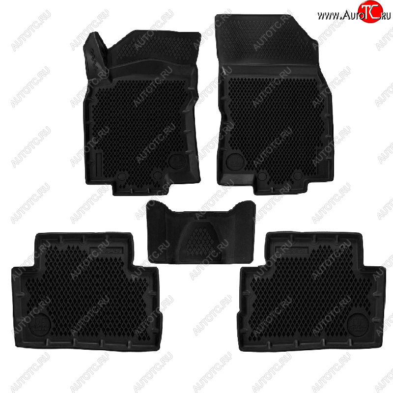 3 599 р. Коврики салона DELFORM ❞EVA 3D Premium❝ (термоэластопласт/ТЭП) Nissan Qashqai 2 J11 дорестайлинг (2013-2019)  с доставкой в г. Кемерово