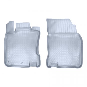 1 899 р. Коврики салона Norplast Unidec Nissan Qashqai 2 J11 дорестайлинг (2013-2019) (Цвет: серый)  с доставкой в г. Кемерово. Увеличить фотографию 1