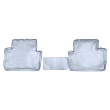 1 239 р. Коврики салона Norplast Unidec (задние) Nissan Qashqai 2 J11 дорестайлинг (2013-2019) (Цвет: серый)  с доставкой в г. Кемерово. Увеличить фотографию 1