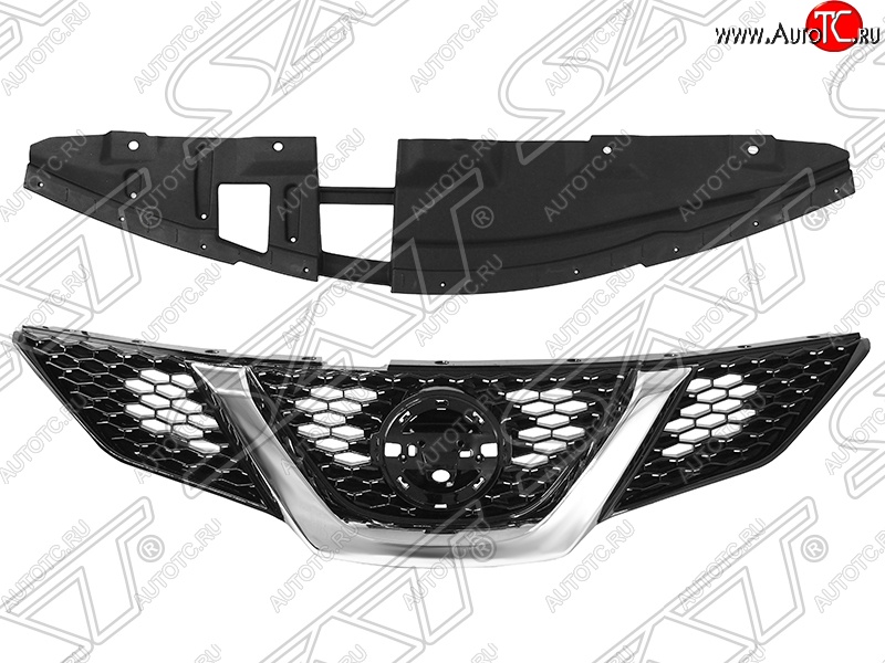 5 849 р. Решётка радиатора SAT Nissan Qashqai 2 (2013-2019) J11 дорестайлинг (Неокрашенная) с доставкой в г. Кемерово Увеличить фотографию 1 5 849 р. Решётка радиатора SAT Nissan Qashqai 2 (2013-2019) J11 дорестайлинг (Неокрашенная) с доставкой в г. Кемерово
