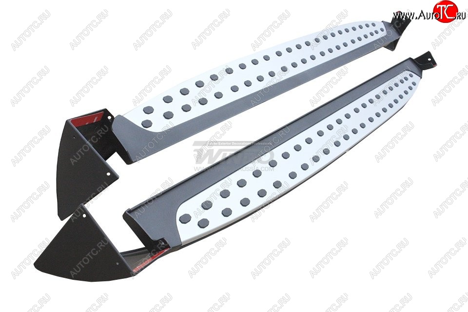 11 799 р. Подножки боковые WINBO OE Style  Nissan Qashqai  2 (2013-2022) J11 дорестайлинг, J11 рестайлинг  с доставкой в г. Кемерово