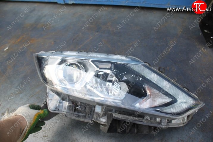 9 399 р. Фара BRIGHTROAD (под корректор диодная, галоген, левая) Nissan Qashqai 2 J11 рестайлинг (2017-2022)  с доставкой в г. Кемерово