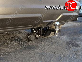 17 699 р. Фаркоп (тягово-сцепное устройство) TCC  Nissan Qashqai  2 (2017-2022) J11 рестайлинг (оцинкованный, шар Е нержавейка)  с доставкой в г. Кемерово