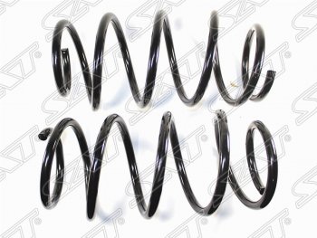 Комплект передних пружин (MR20DE / CVT / 4WD) SAT (2 шт) Nissan Qashqai +2  1 (2008-2014) J10 дорестайлинг, J10 рестайлинг