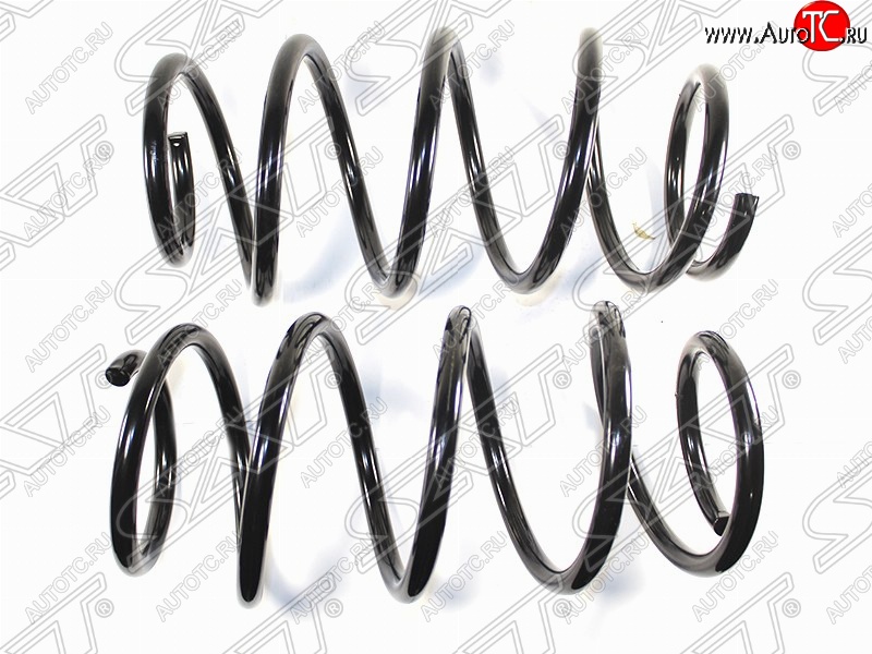4 399 р. Комплект передних пружин (MR20DE / CVT / 4WD) SAT (2 шт)  Nissan Qashqai +2  1 (2008-2014) J10 дорестайлинг, J10 рестайлинг  с доставкой в г. Кемерово