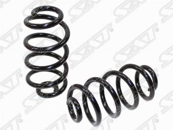 Комплект задних пружин (MR20DE / M9R / CVT / AT / 4WD) SAT (2 шт) Nissan Qashqai +2  1 (2008-2014) J10 дорестайлинг, J10 рестайлинг