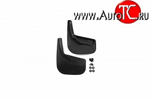 1 249 р. Брызговики задние Autofamily Nissan Sentra 7 B17 (2014-2017)  с доставкой в г. Кемерово
